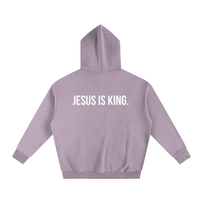 JESUS IS KING | Oversize Fleeced Hoodie