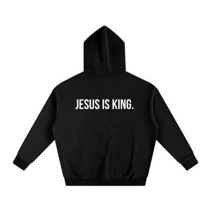 JESUS IS KING | Oversize Fleeced Hoodie