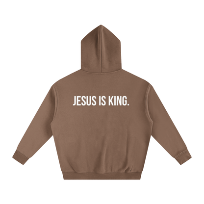 JESUS IS KING | Oversize Fleeced Hoodie