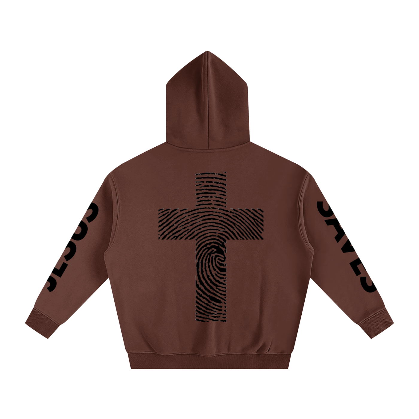 JESUS SAVES | Oversize Fleeced Hoodie