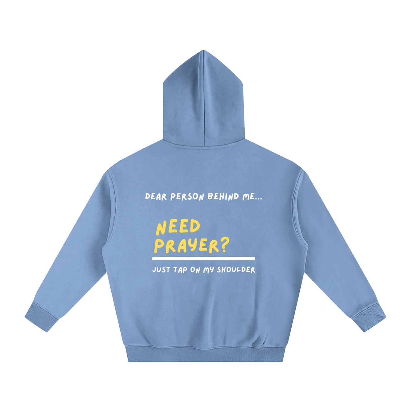 need prayer? | Oversize Fleeced Hoodie