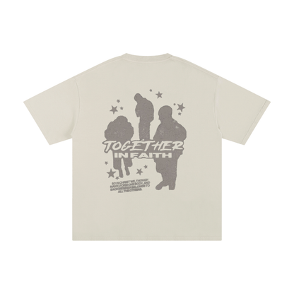 TOGETHER IN FAITH | Oversize Unisex T-shirt - Halos