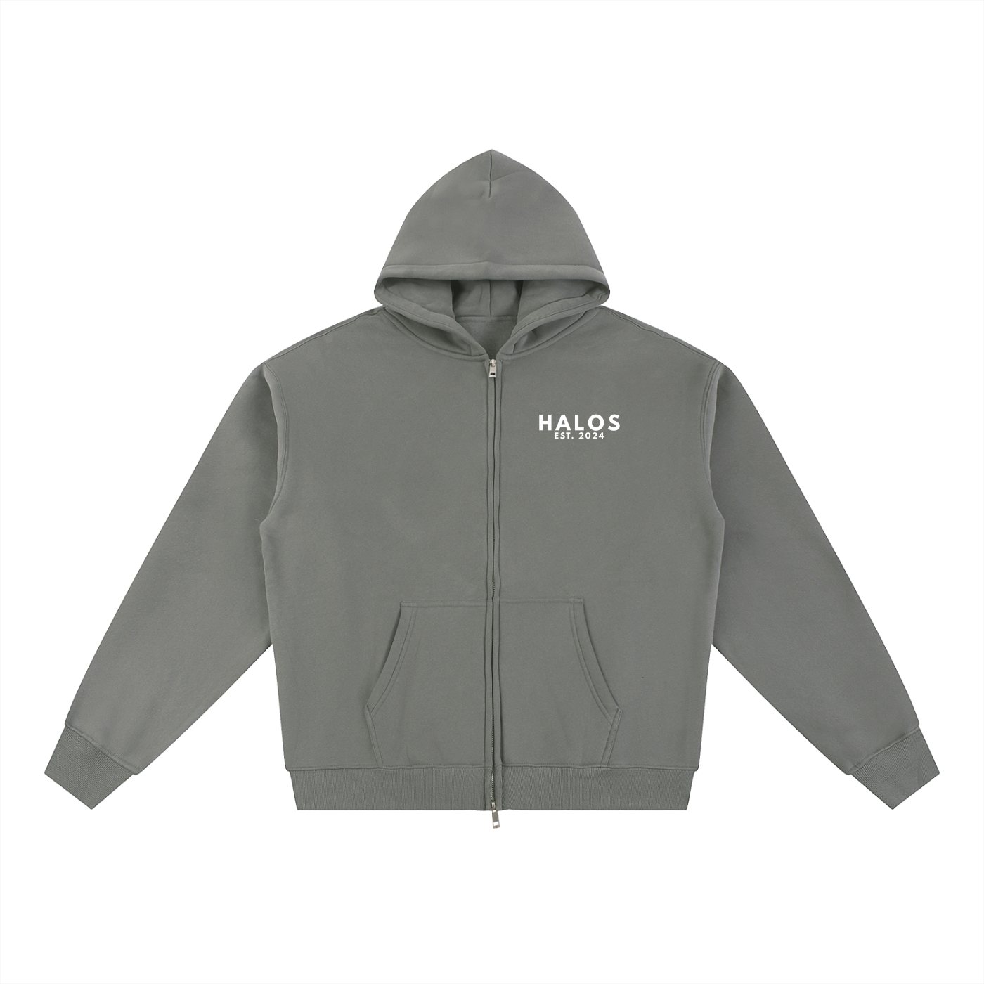 Essential Fleece Zip-Through Hoodie