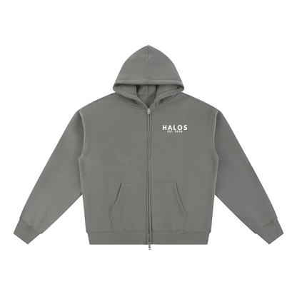 Essential Fleece Zip-Through Hoodie