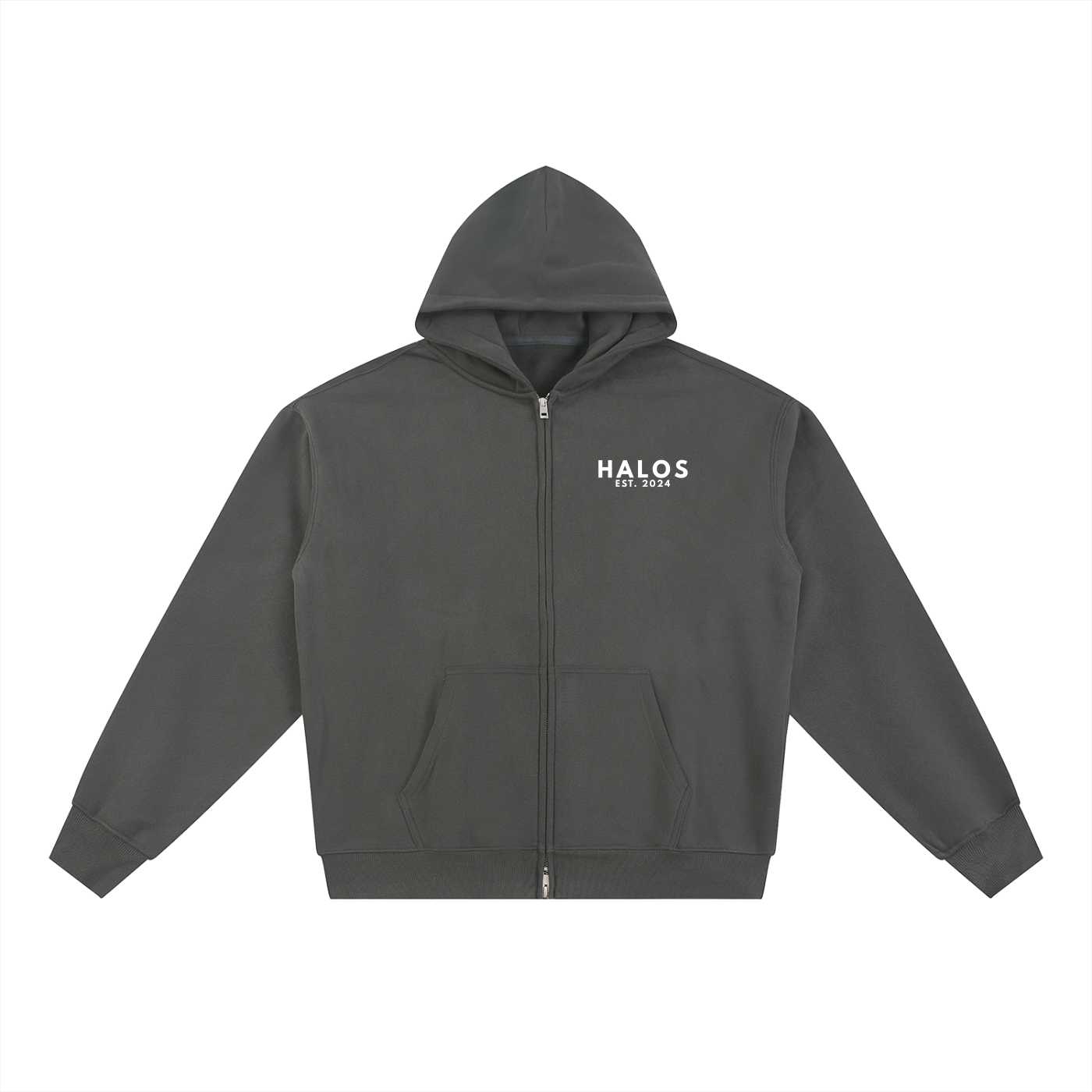 Essential Fleece Zip-Through Hoodie