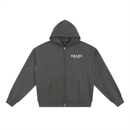 Essential Fleece Zip-Through Hoodie
