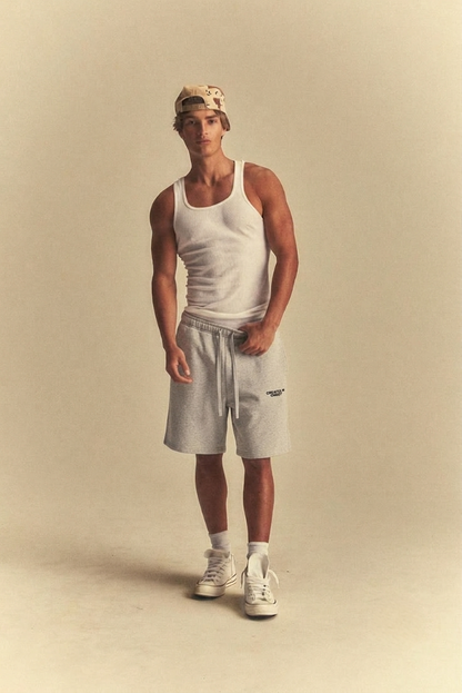 CREATED IN CHRIST sweat shorts