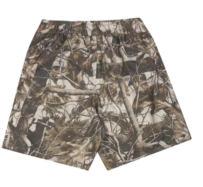 CROSS CAMO SWEATSHORTS