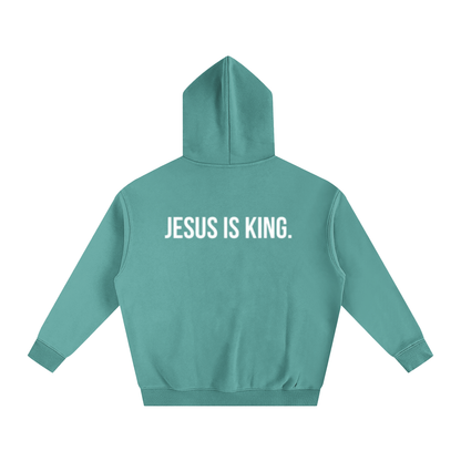 JESUS IS KING | Oversize Fleeced Hoodie