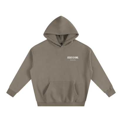 JESUS IS KING | Oversize Fleeced Hoodie