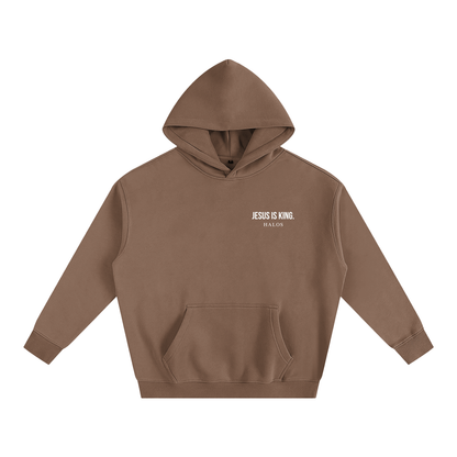 JESUS IS KING | Oversize Fleeced Hoodie