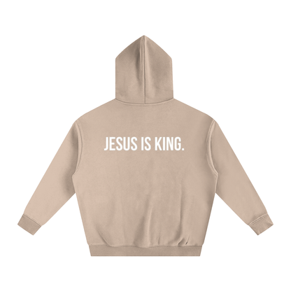 JESUS IS KING | Oversize Fleeced Hoodie