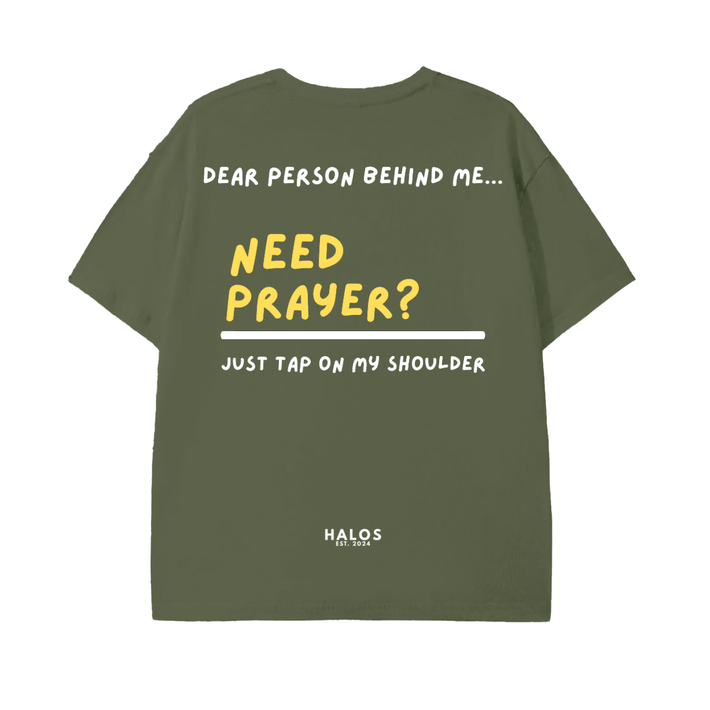 need prayer? | Pure Cotton Unisex T-Shirt