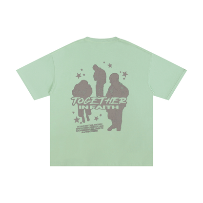 TOGETHER IN FAITH | Oversize Unisex T-shirt - Halos