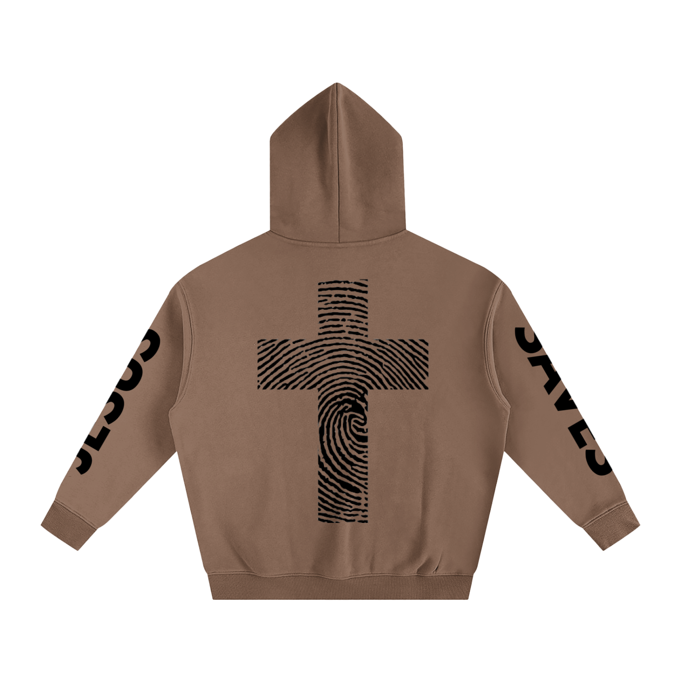 JESUS SAVES | Oversize Fleeced Hoodie