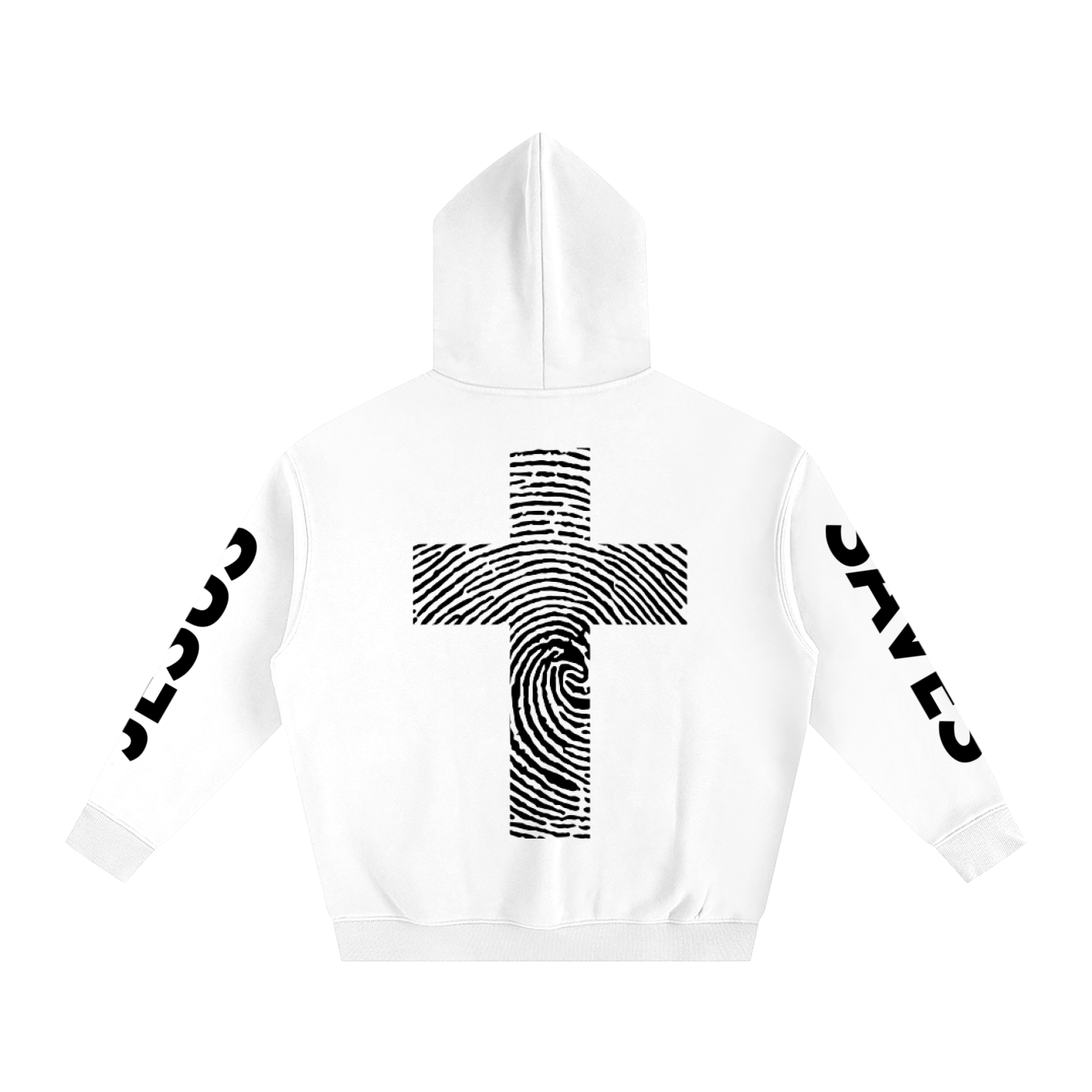 JESUS SAVES | Oversize Fleeced Hoodie
