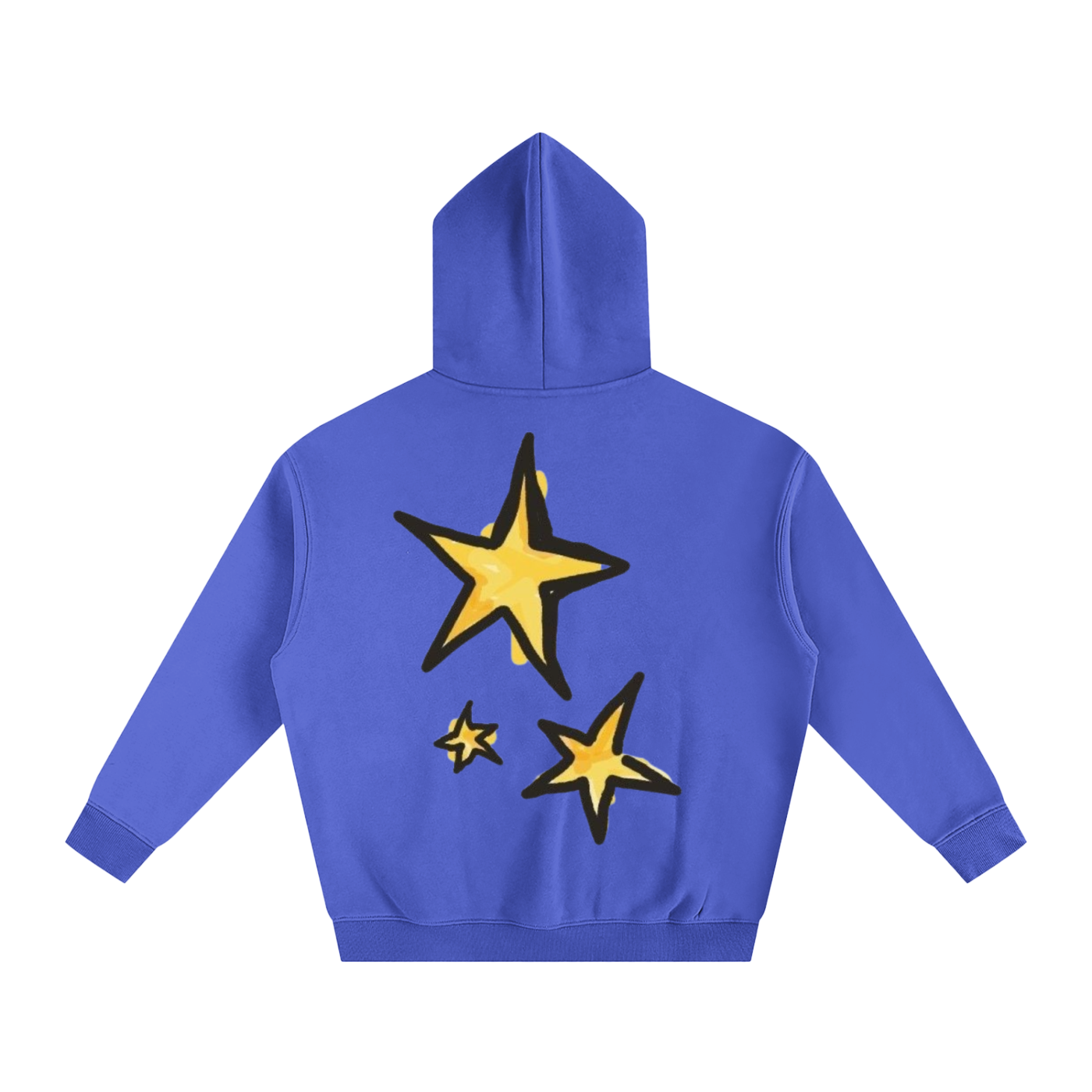 STAR design | Oversize Fleeced Hoodie
