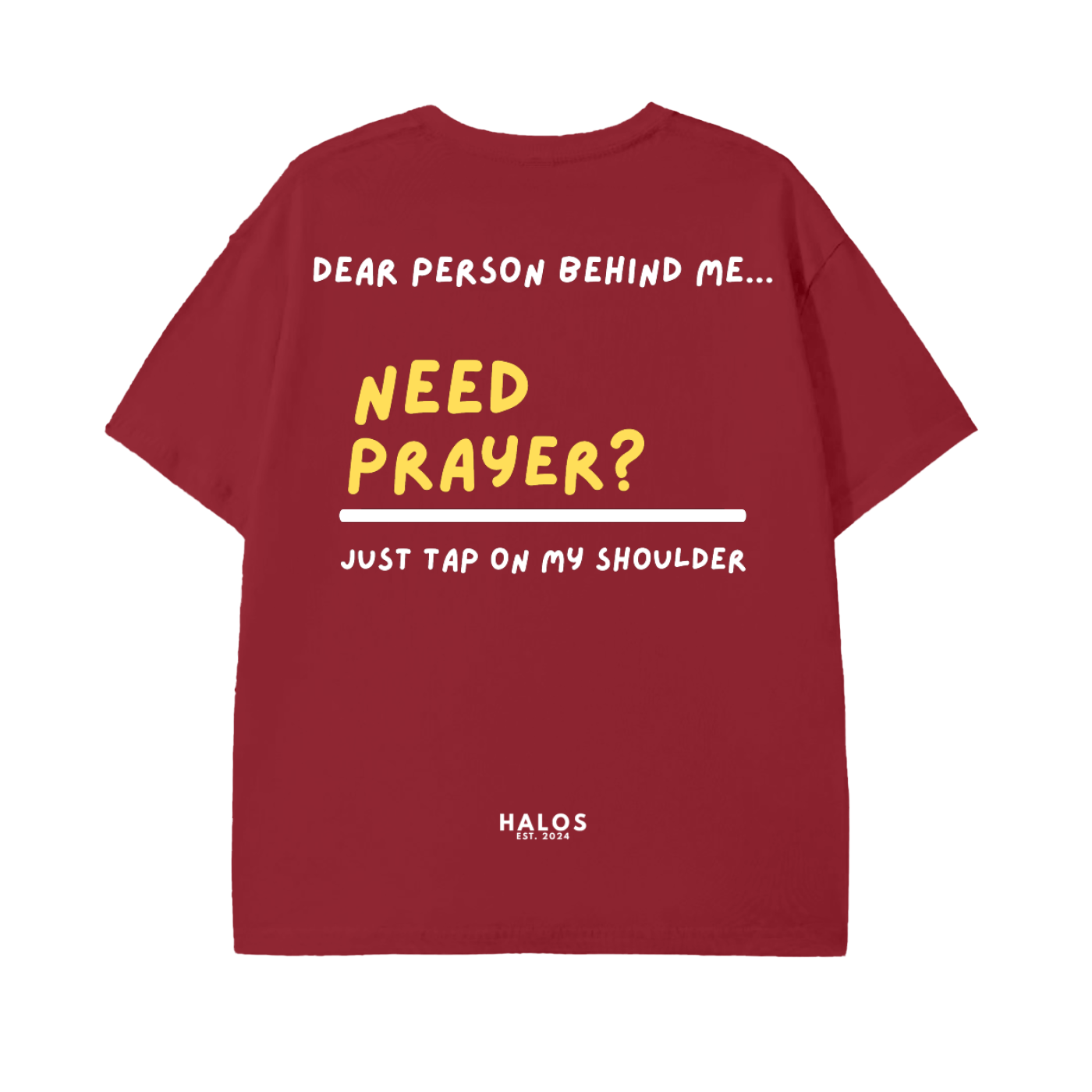 need prayer? | Pure Cotton Unisex T-Shirt