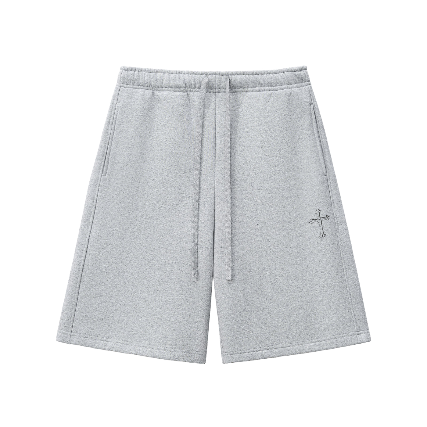 cross sweat shorts