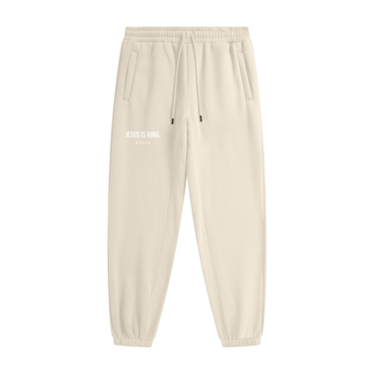 JESUS IS KING | Unisex Heavyweight Fleece Joggers
