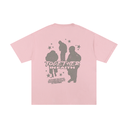 TOGETHER IN FAITH | Oversize Unisex T-shirt - Halos