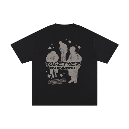 TOGETHER IN FAITH | Oversize Unisex T-shirt - Halos