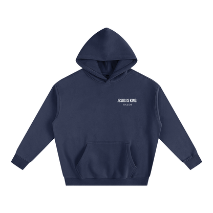 JESUS IS KING | Oversize Fleeced Hoodie