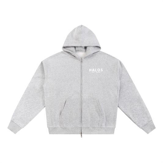 Essential Fleece Zip-Through Hoodie