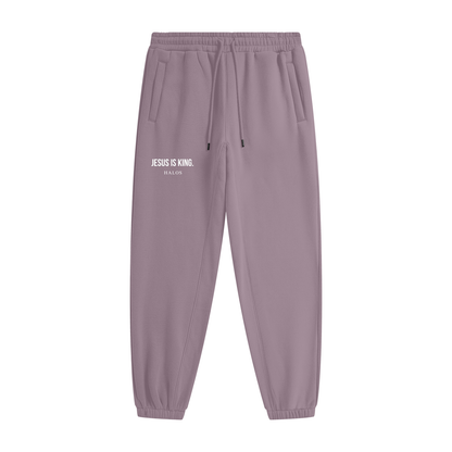 JESUS IS KING | Unisex Heavyweight Fleece Joggers