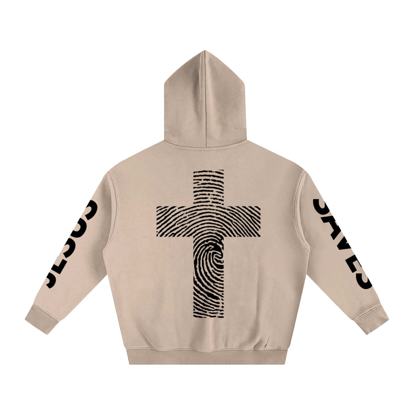 JESUS SAVES | Oversize Fleeced Hoodie