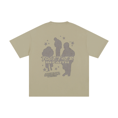 TOGETHER IN FAITH | Oversize Unisex T-shirt - Halos