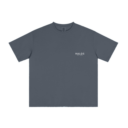 235GSM Men's Low-Shrink Cool-Touch Cotton T-Shirt Dark blue