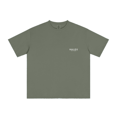 235GSM Men's Low-Shrink Cool-Touch Cotton T-Shirt Green