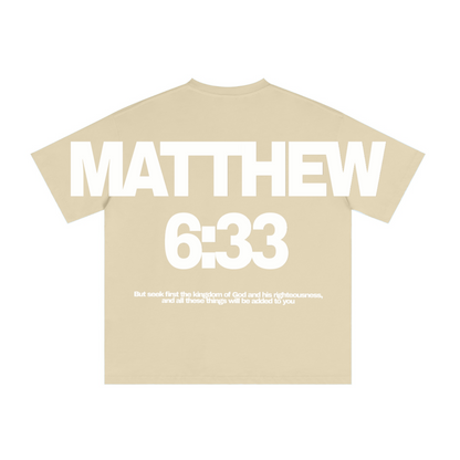 235GSM Men's Low-Shrink Cool-Touch Cotton T-Shirt Light yellow
