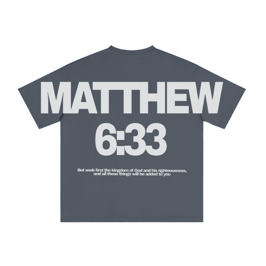 235GSM Men's Low-Shrink Cool-Touch Cotton T-Shirt Dark blue