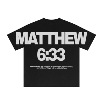 235GSM Men's Low-Shrink Cool-Touch Cotton T-Shirt Black